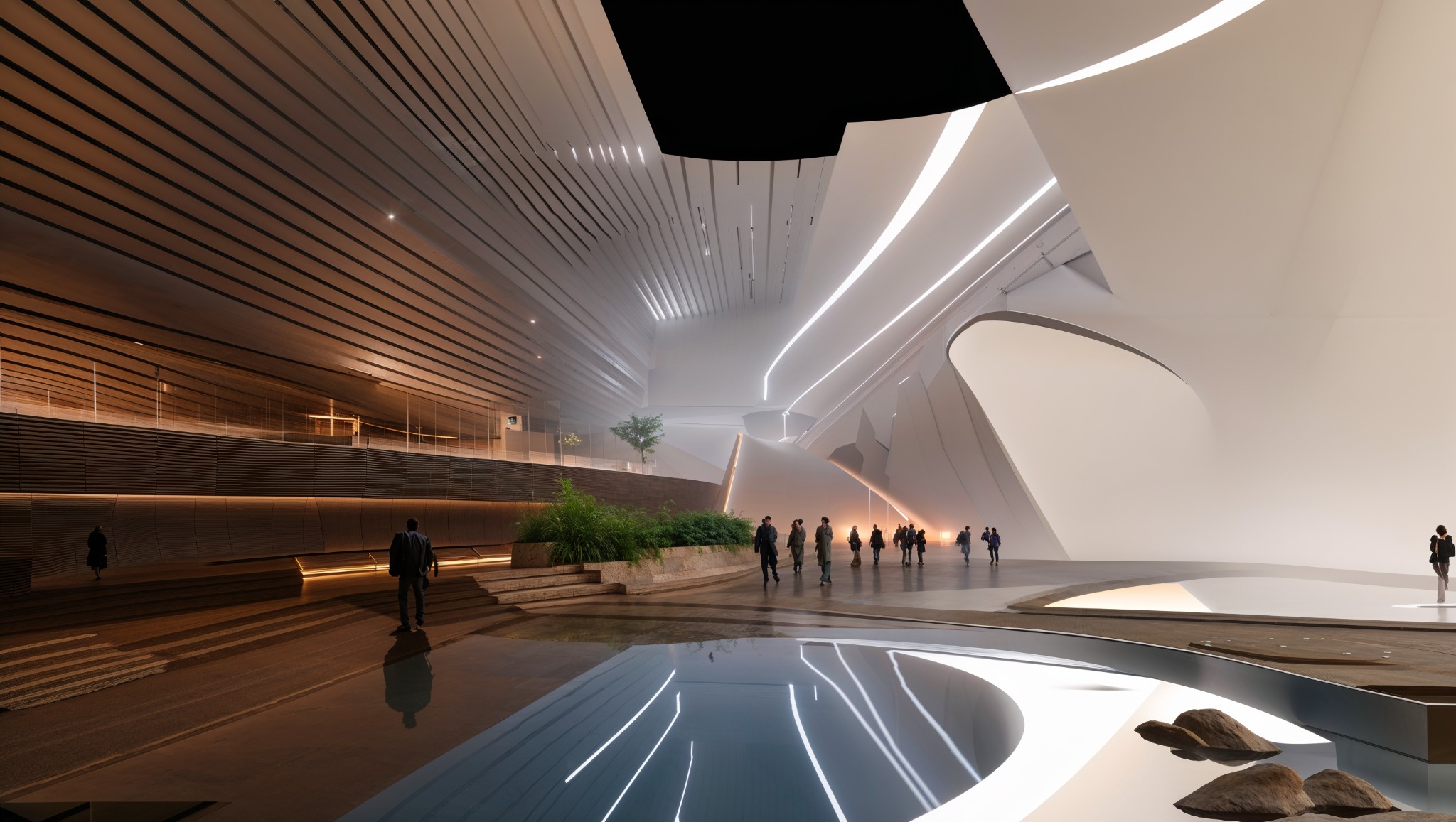 Hanoi Theater — interior render