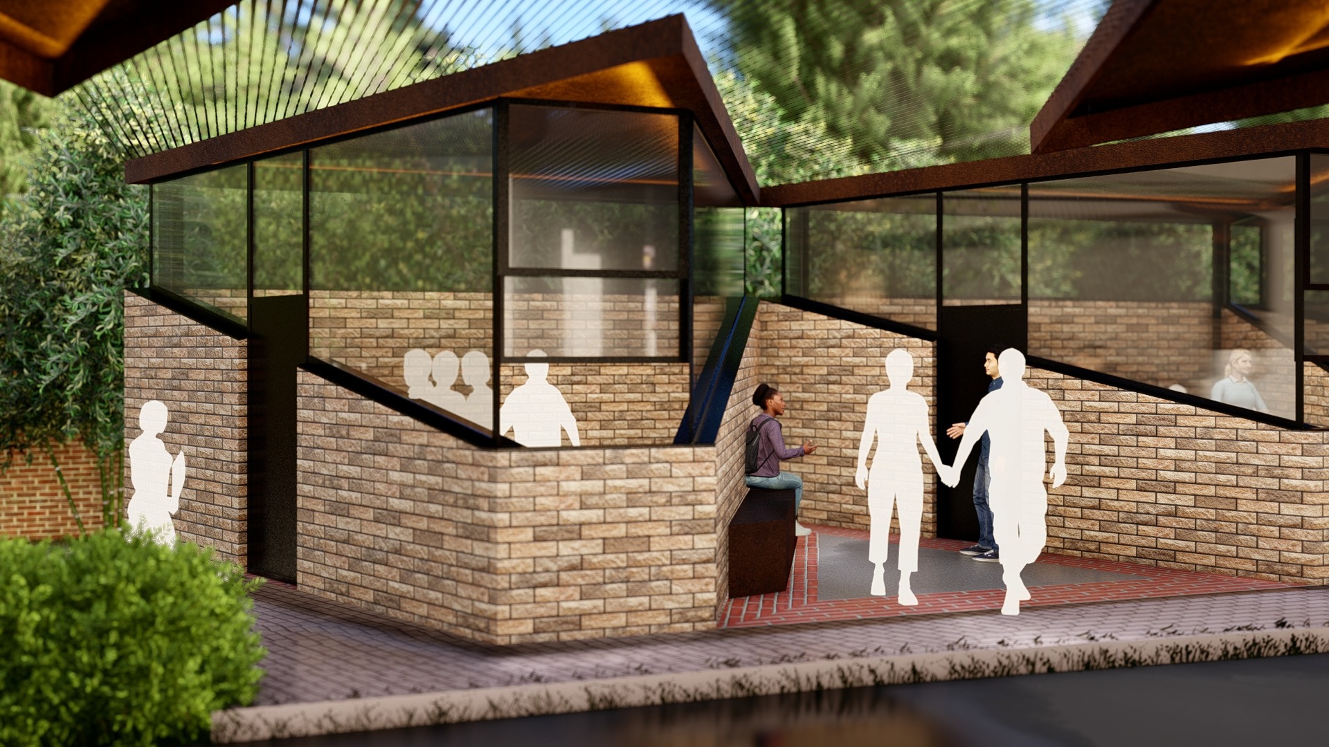 Tura — entrance pavilion